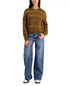 Lucy Paris Vicky Sweater Cocoa Size Small